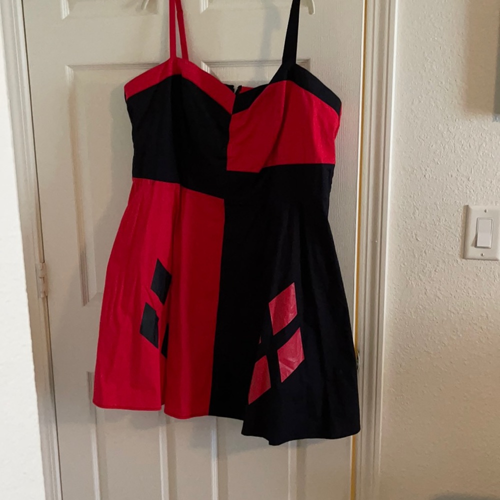 Harley Quinn sz 24 skater dress Torrid